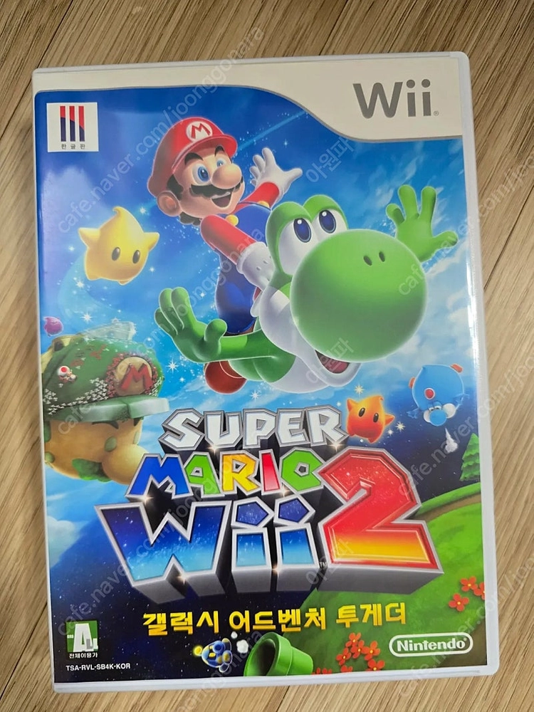 닌텐도위 wii 슈퍼 마리오 Wii 2 갤럭시어드밴처 투게더 판매 이미지