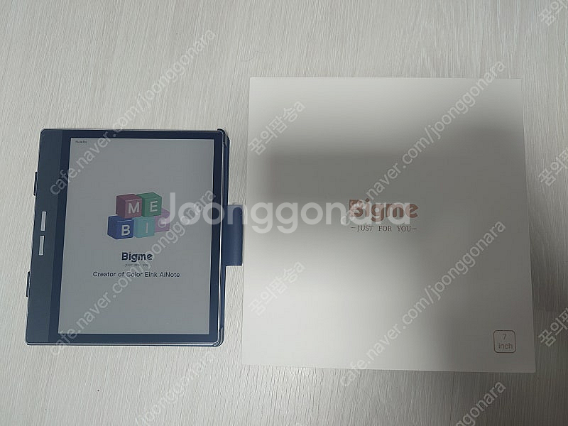 빅미 BIGME B751C 컬러 이북리더기 판매합니다.--0