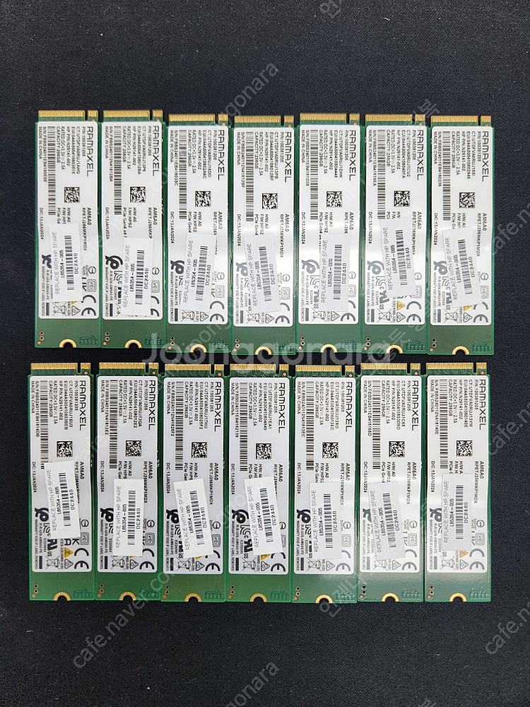 새상품 컴퓨터및 노트북에서 탈거한 NVME 256 사이...--0