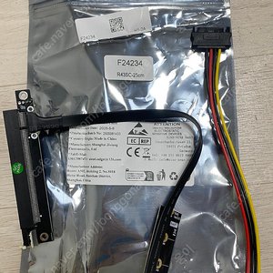 M.2 nvme단자를 pcie로 변화해 주는 아답터 판매합니다.