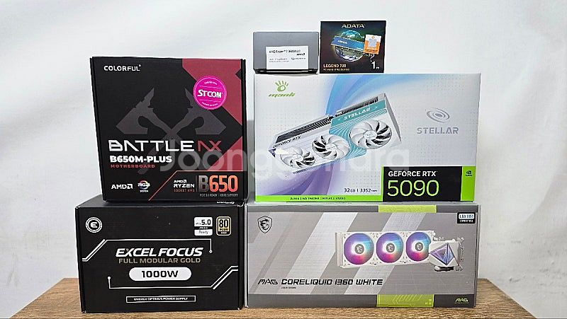 레알? 화이트본체케이스 미쳤다! “RTX5090 심장탑...--6