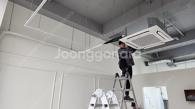 [판매] 중고 천장형 냉난방 시스템 에어컨 판매 및 설...--9