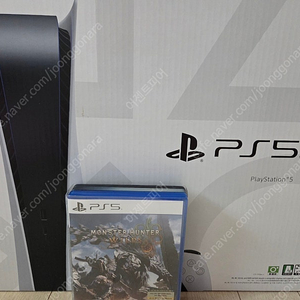 김천 PS5 플레이스테이션 본체 디스크에디션 , 몬스터헌터 와일즈 스틸북포함 판매합니다.
