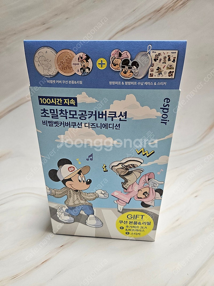 [디즈니 에디션] 에스쁘아 비벨벳 커버쿠션 SPF42 ...--0