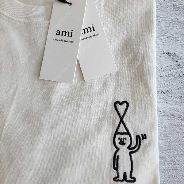 새상품 아미 X 장 줄리앙 리미티드 에디션 아미반팔티 이미지