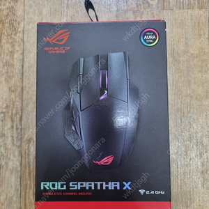 수원] ASUS ROG SPATHA X 마우스 (24년 7월 구입) 외 모니터, 키보드 판매
