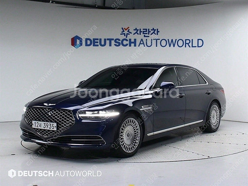 제네시스 G90 중고 제네시스 중고 가격 파란색 201...--0