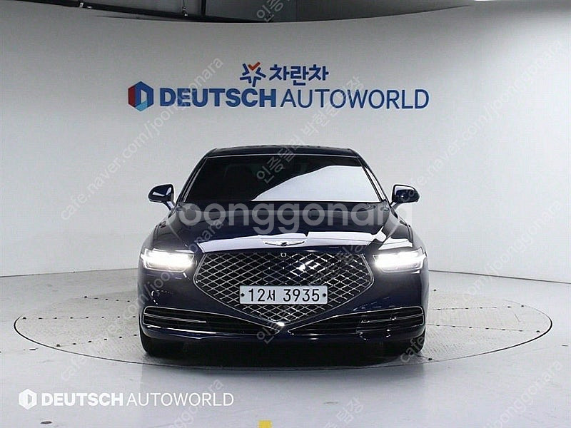 제네시스 G90 중고 제네시스 중고 가격 파란색 201...--3