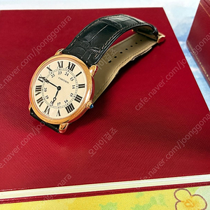 까르띠에 롱드루이 수동 36mm