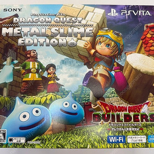 sony psvita 2세대 메탈슬라임 한정판 팝니다.