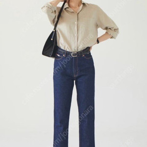 얼바닉30 90‘s cropped denim