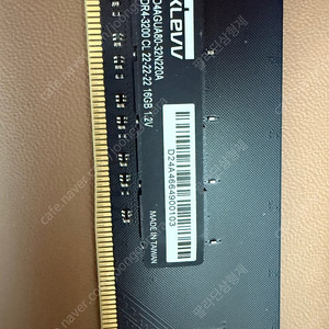 KLEVV DDR4 16GB 3200MHz 램