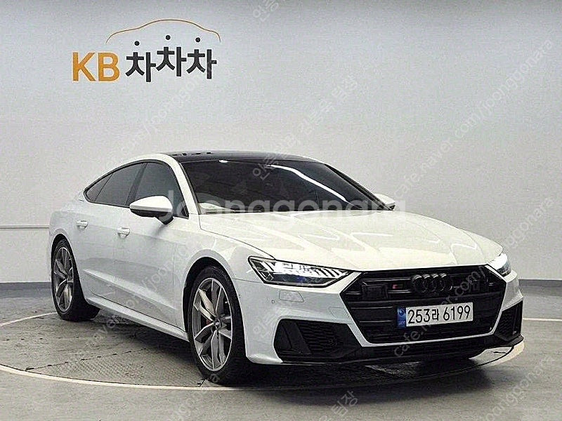 아우디 A7 중고 A7 중고차 흰색 2020년식 55 ...--4