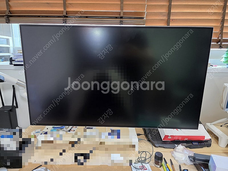 크로스오버 베젤리스 32인치 4K 모니터 + 듀얼 모니...--8