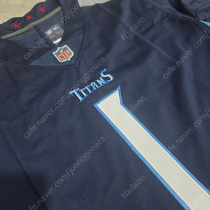 나이키/NFL 테네시 풋볼 럭비져지 /M