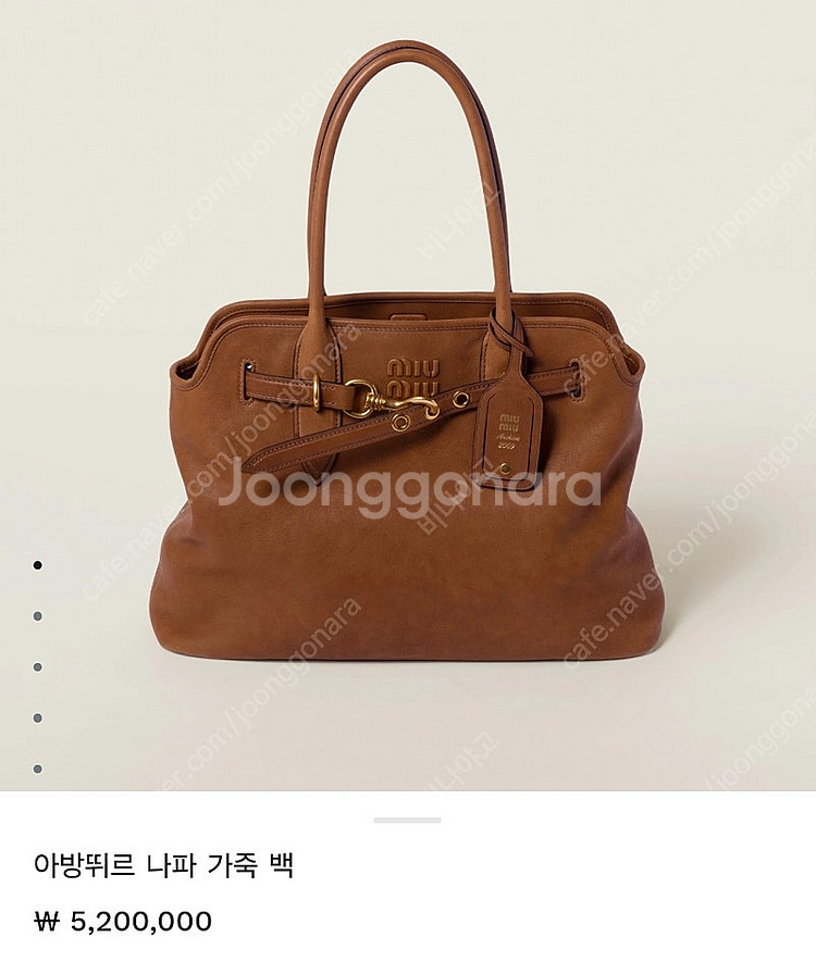 미우미우 아방뛰르 나파백--0