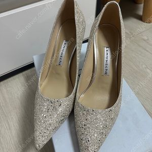 르몽쉐 글리터힐 9cm 235 바닐라