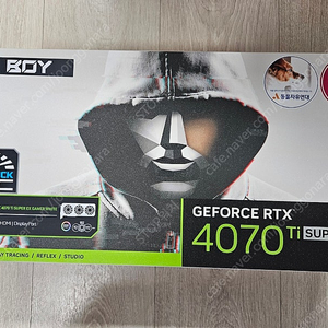 갤럭시 RTX 4070 Ti Super 화이트