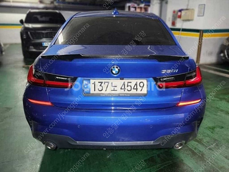 BMW 3시리즈 중고 BMW 중고 BMW 3시리즈 중고차 할부가능 파란색 2021년식 41,326km 320i M ...--2