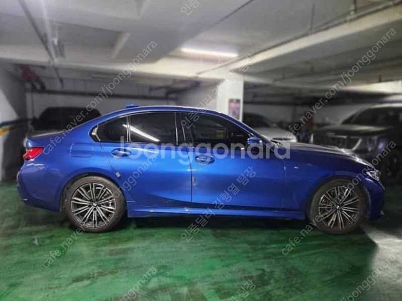 BMW 3시리즈 중고 BMW 중고 BMW 3시리즈 중고차 할부가능 파란색 2021년식 41,326km 320i M ...--4