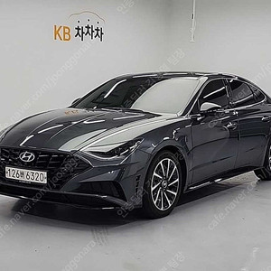 쏘나타 중고 소나타 DN8 중고 회색 2020년식 1.6 터보 인스퍼레이션 저렴한 중고차