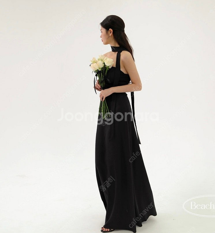 웨딩 촬영 블랙 드레스 (택포)--0