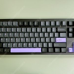 MCHOSE GX87 알루미늄 기계식 키보드 게이밍 무선 블랙 TTC 오렌지축