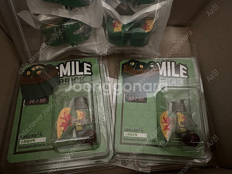 스마일브릭 한정판 윌리엄마셜+말바딩+말투구 새제품 팝니다--2