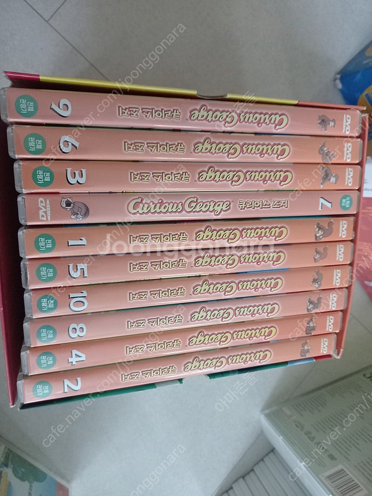 호기심조지,curious george,영어디비디, 잠수...--0