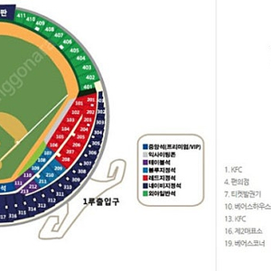 6/8일 두산베어스 vs 롯데자이언츠 블루석 오렌지 레드 네이비 테이블석 1루 3루 KBO 프로야구 잠실구장 서울 6월8일 공휴일 야구티켓 양도