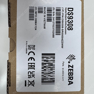 고정형 바코드 ZEBRA- DS9308 새제품 팝니다.