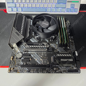 MSI B550M 박격포 메인보드