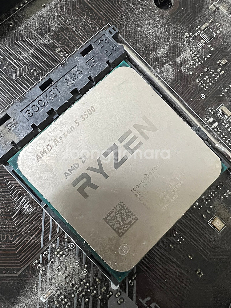 라이젠 5 3500 시피유 쿨러 세트.--0