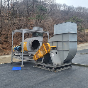 시로코 송풍기 30마력 2개 환풍기