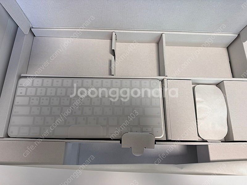 애플 매직 키보드+마우스 새상품 판매--0
