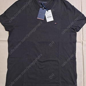 타미힐피거 에센셜 코튼 브이넥 티셔츠 2종 판매