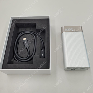 [판매] QNAP QNA-T310G1S 큐냅 썬더볼트 랜 어댑터