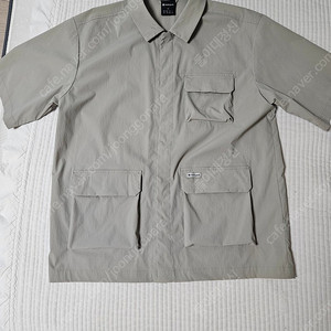 스노우피크 아웃 포켓 셔츠 100사이즈 베이지