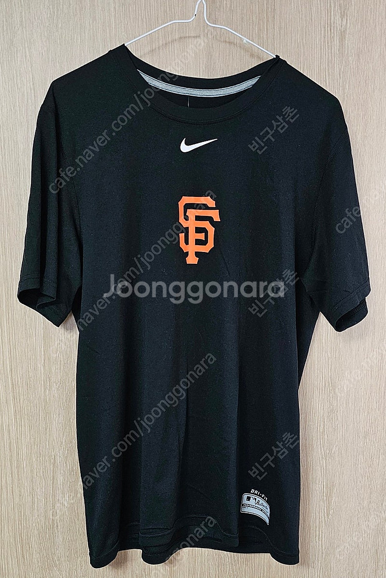나이키 샌프란시스코 자이언츠 기능성 반팔 티 95--0