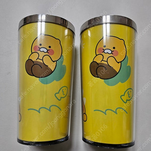 춘식이 텀블러 400ml 2개(일괄)