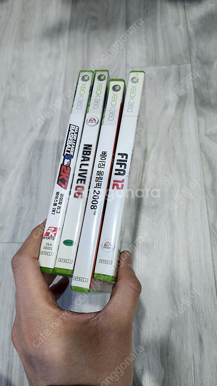 xbox360 베이징올림픽2008, NBA 라이브06,...--2