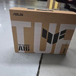 ASUS TUF Gaming A16 FA608PP-QT028 (SSD 512GB) 8940HX RTX5070 미개봉 노트북 판매합니다