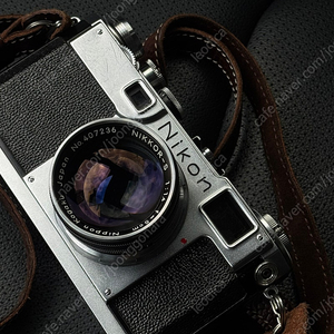 니콘 s2 블랙다이얼 + nikkor 50mm f1.4 일괄 (노출계 포함)
