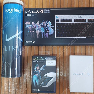 (미개봉)로지텍 KDA 에디션 한정판 세트 새상품
