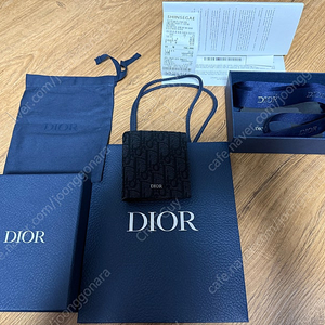 디올 버티컬 반지갑 블랙 Dior Oblique 자카드 2ESBH072YSE