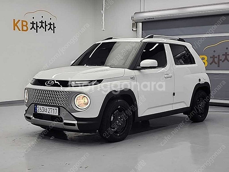 경차 중고 캐스퍼 중고 가격 소형SUV 중고 흰색 20...--0