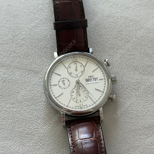 Iwc 포르토피노 크로노 흰판