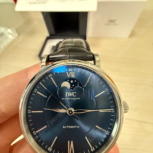 IWC 포르토피노 문페이즈 청판