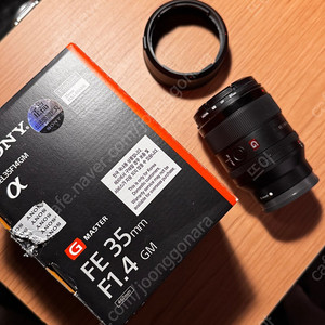 소니 FE 35gm F1.4 렌즈 판매합니다 110 만원
