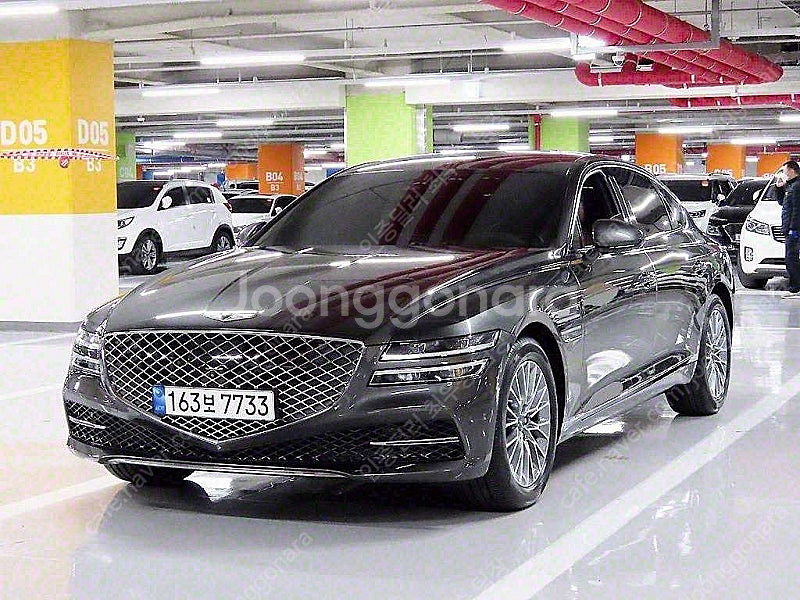 제네시스 G80 중고 제네시스 중고 가격 회색 2023...--0